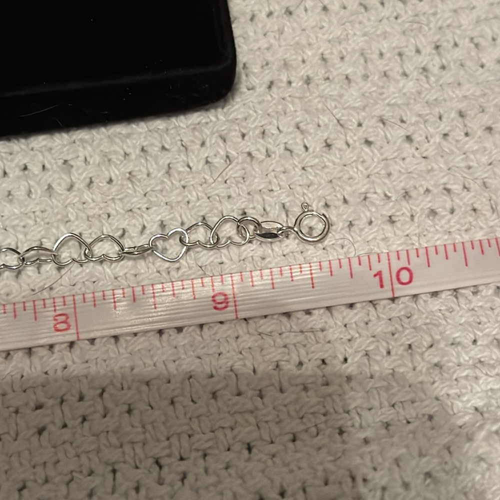 Kay Jewelers Heart Link Anklet - Picture 3 of 6